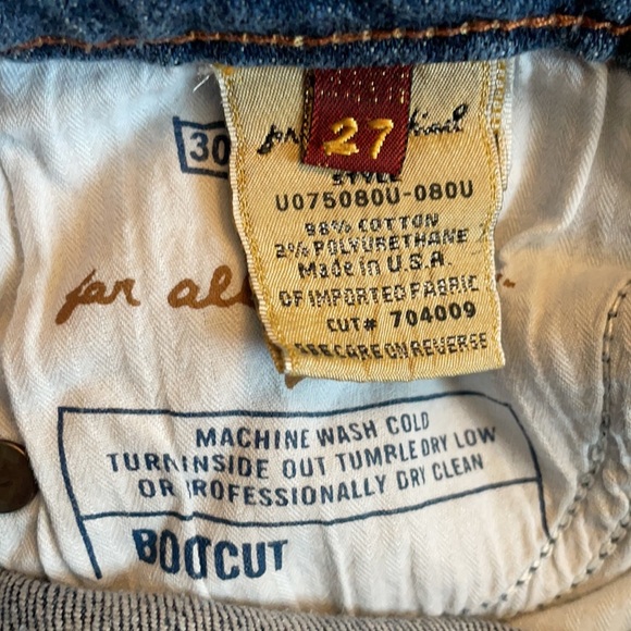 7FAMK Cutoff Jean Shorts - Picture 8 of 9